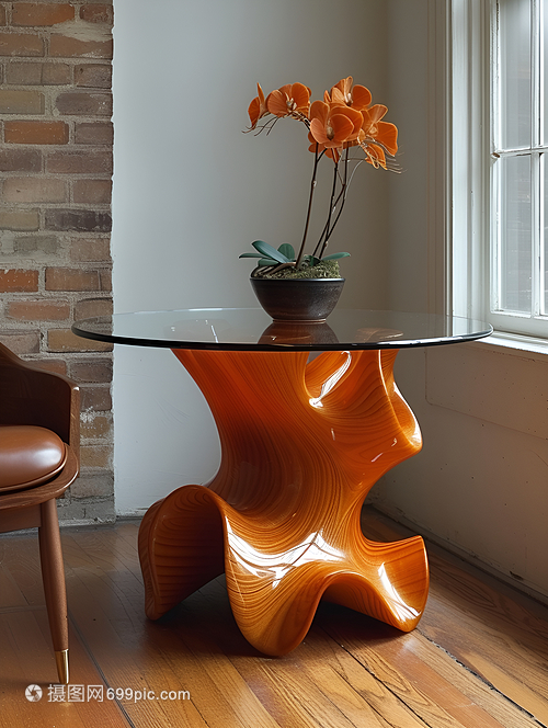 時尚的桌子
