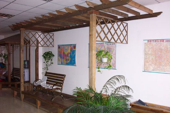 防腐木花架-室內(nèi)裝飾廊架