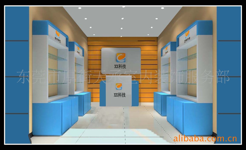 【供應電子產品專柜\展示柜\節(jié)能燈展柜】價格,廠家,圖片,東莞市厚街天丞室內裝飾服務部-