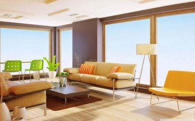 現(xiàn)代室內(nèi)設(shè)計(jì)80平米小戶型客廳家具擺放