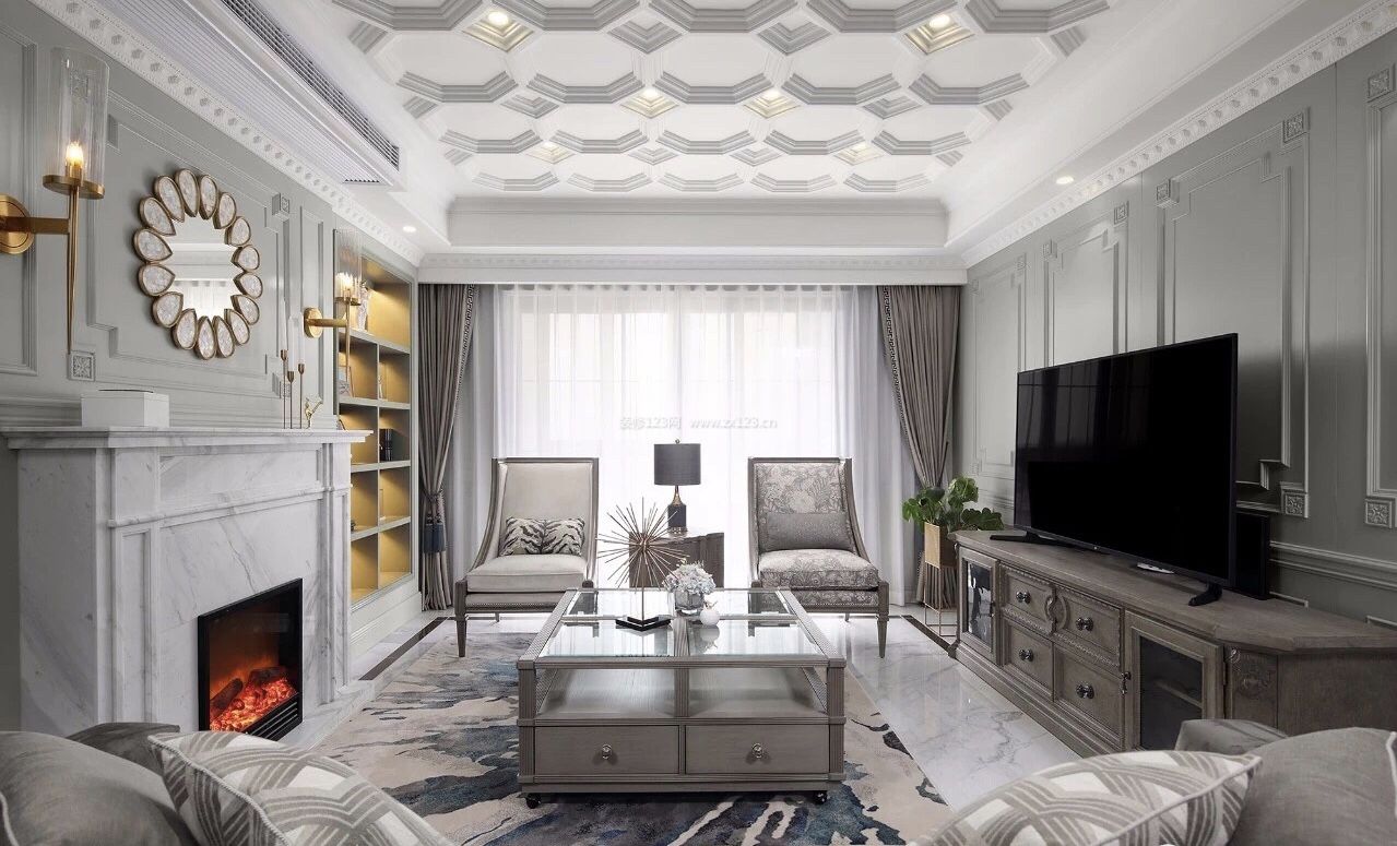 2018法式家裝效果圖片