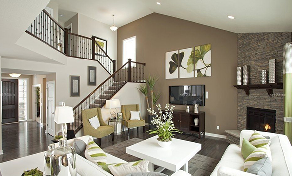 復(fù)式樓樣板房 簡(jiǎn)單實(shí)用是關(guān)鍵