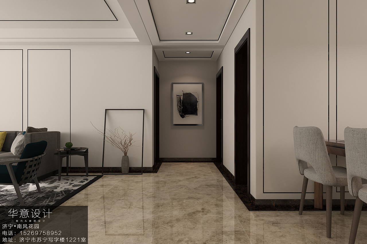 濟(jì)寧南風(fēng)花園5#室內(nèi)設(shè)計(jì)方案及硬裝物料表