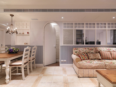 女神愛 合肥浪漫田園風(fēng)格室內(nèi)裝修效果圖大合集